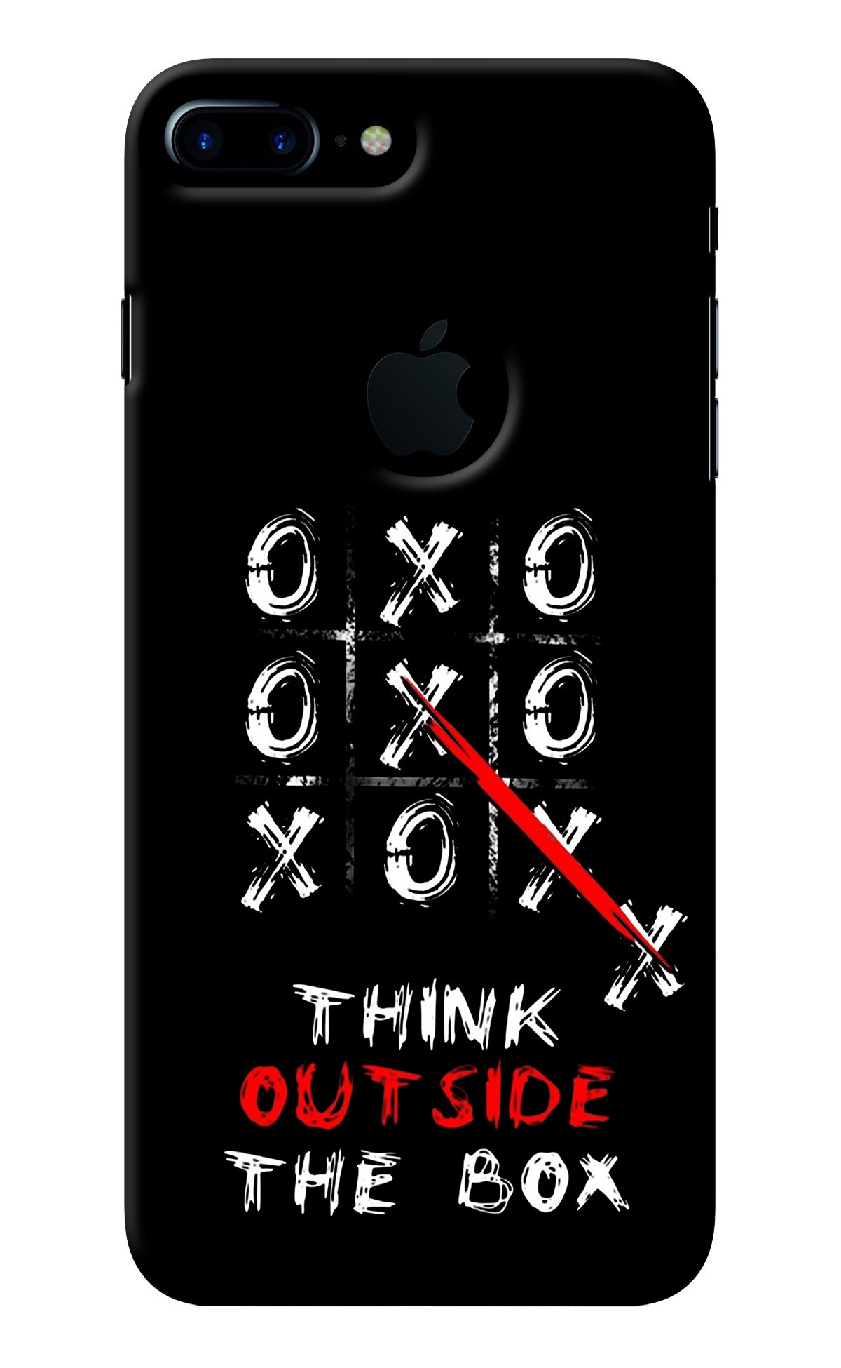 Think out of the BOX iPhone 7 Plus Logocut Back Cover