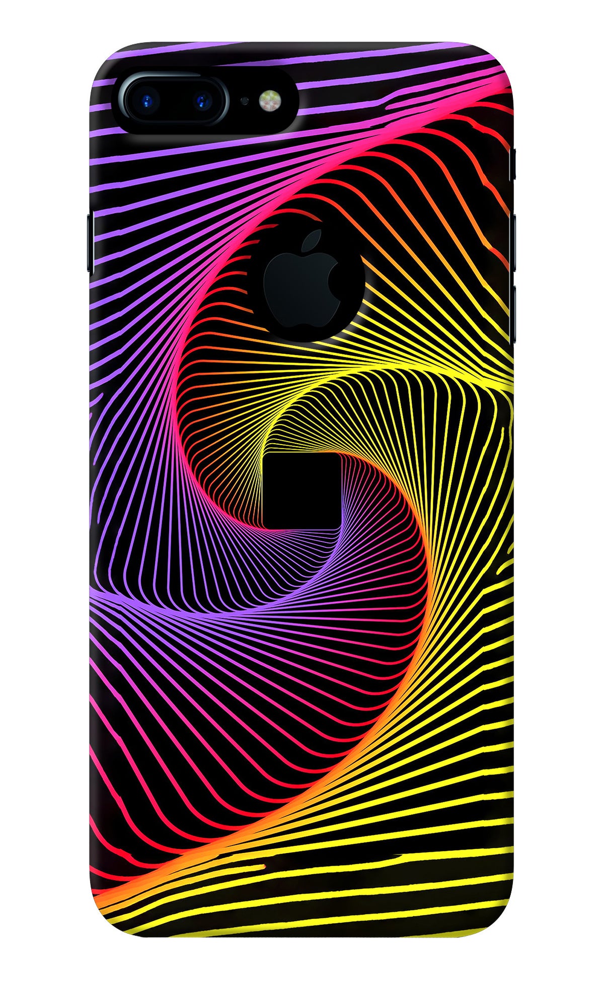 Colorful Strings iPhone 7 Plus Logocut Back Cover