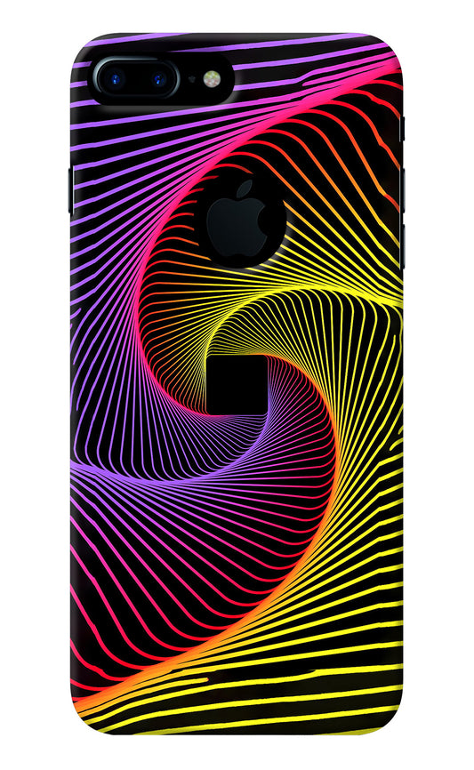 Colorful Strings iPhone 7 Plus Logocut Back Cover