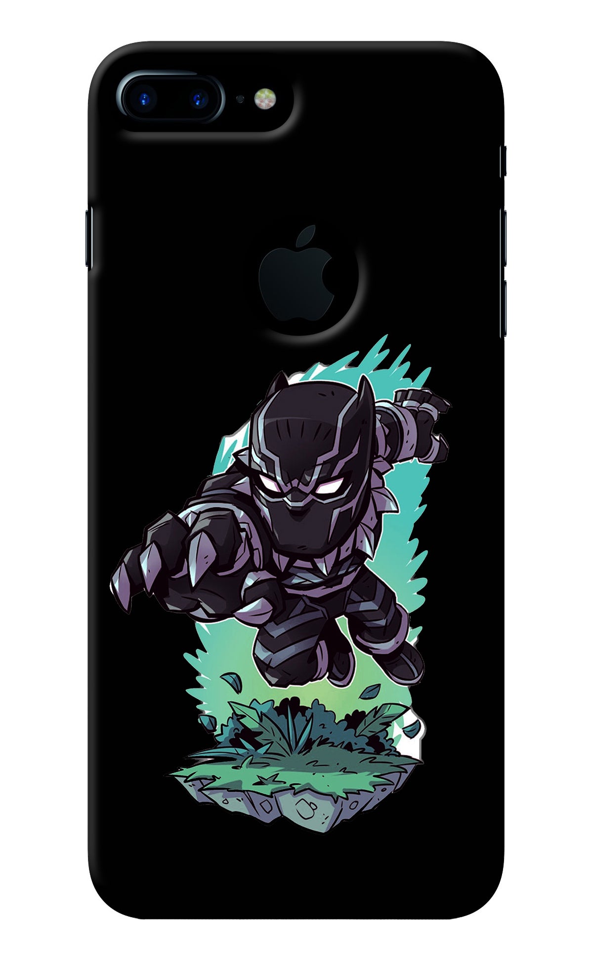 Black Panther iPhone 7 Plus Logocut Back Cover