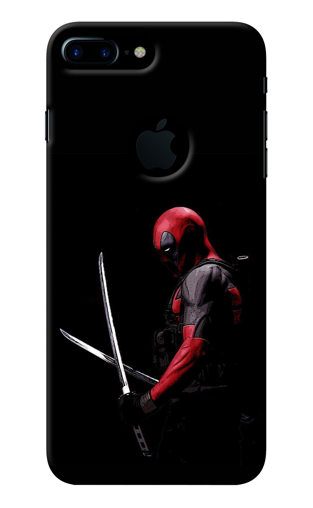 Deadpool iPhone 7 Plus Logocut Back Cover