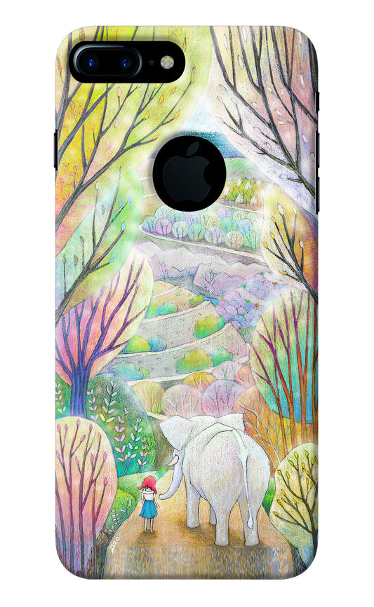 Nature Painting iPhone 7 Plus Logocut Back Cover