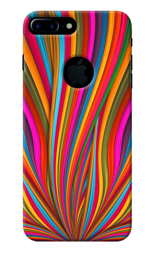 Trippy Wavy iPhone 7 Plus Logocut Back Cover