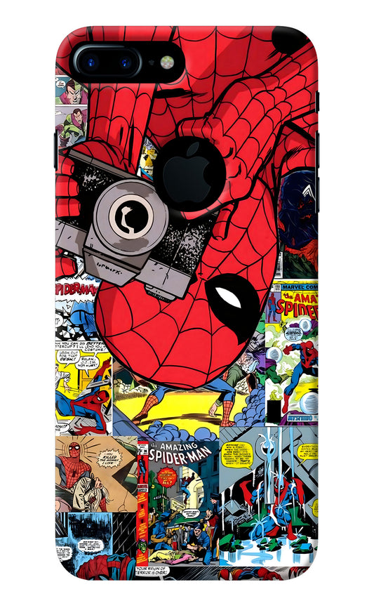 Spider Man iPhone 7 Plus Logocut Back Cover