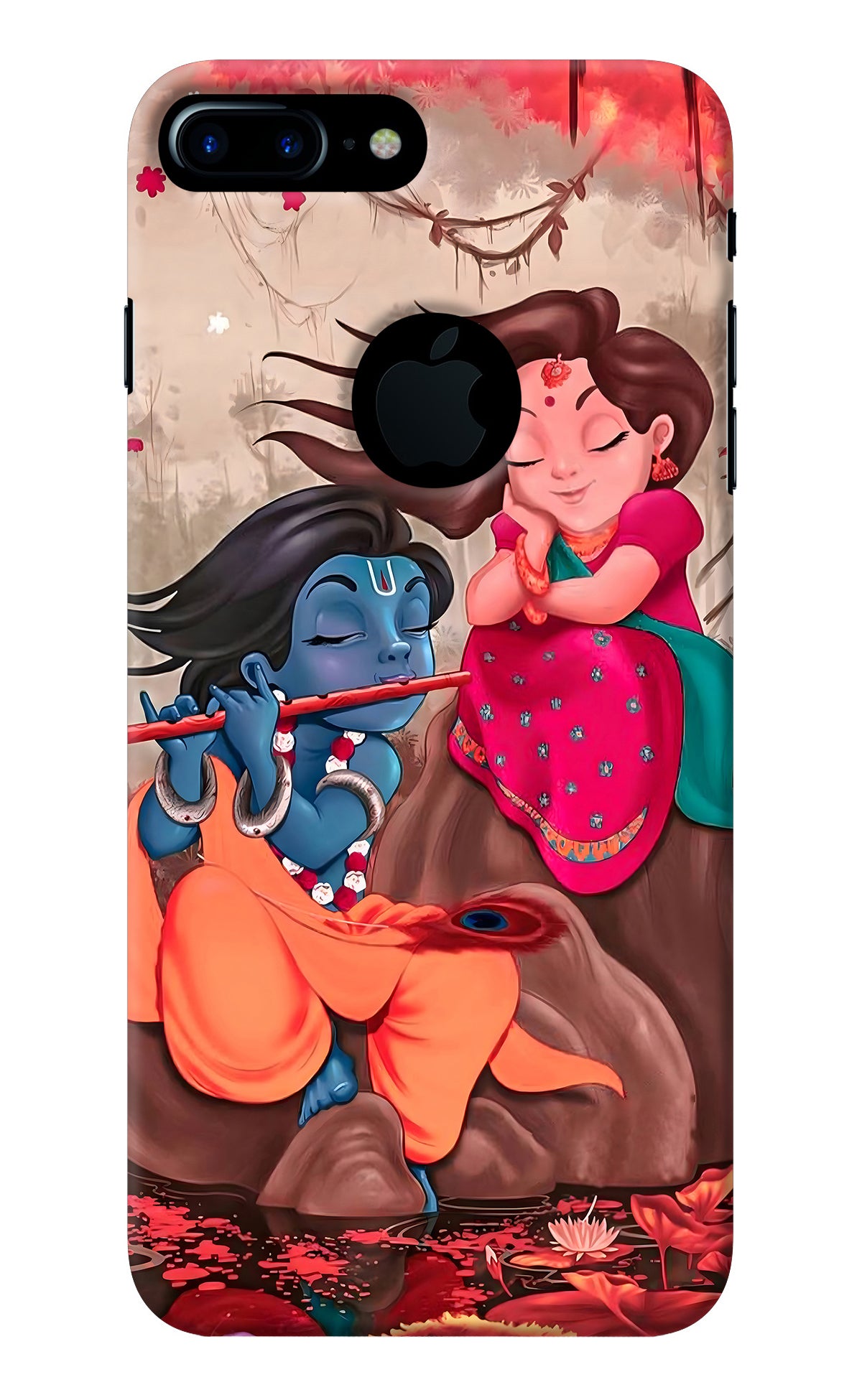 Radhe Krishna iPhone 7 Plus Logocut Back Cover