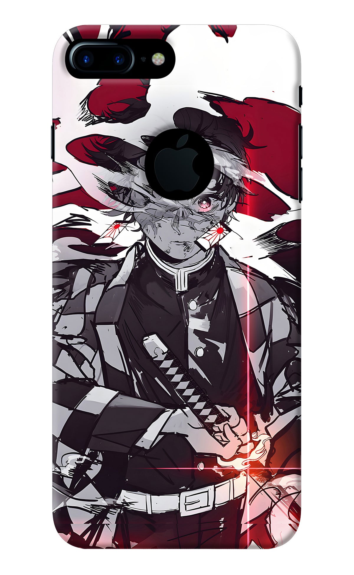 Demon Slayer iPhone 7 Plus Logocut Back Cover