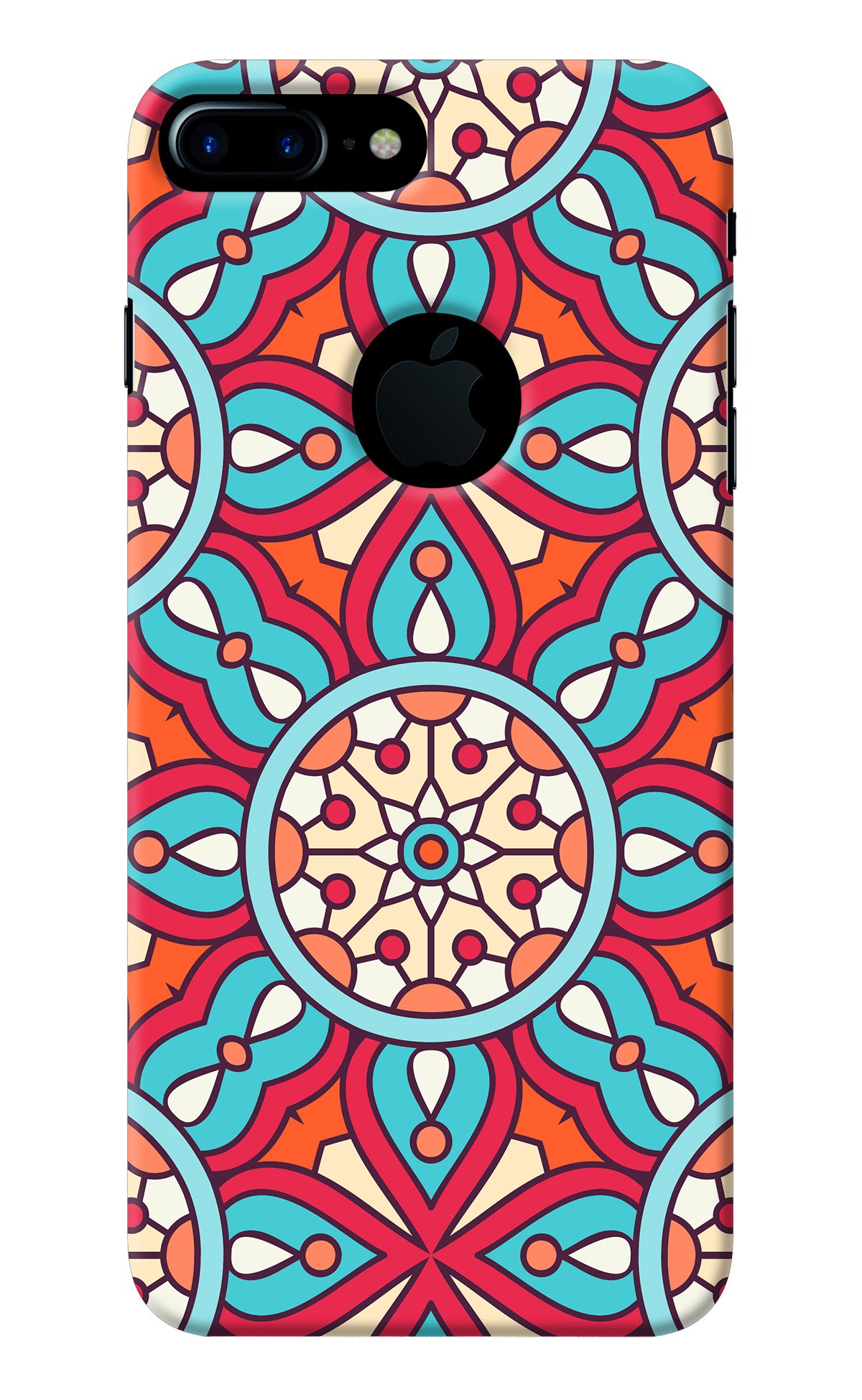 Mandala Geometric iPhone 7 Plus Logocut Back Cover