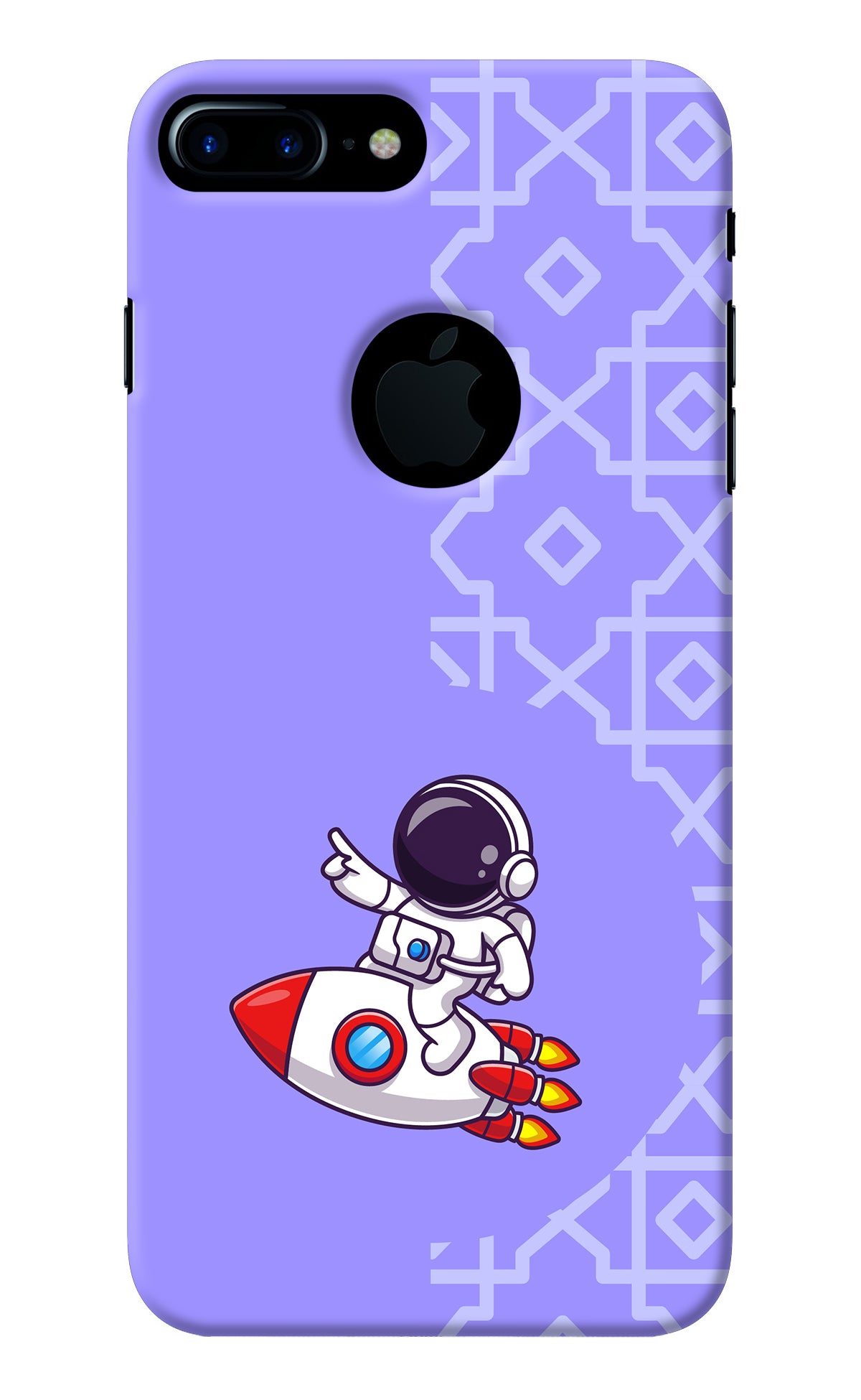 Cute Astronaut iPhone 7 Plus Logocut Back Cover