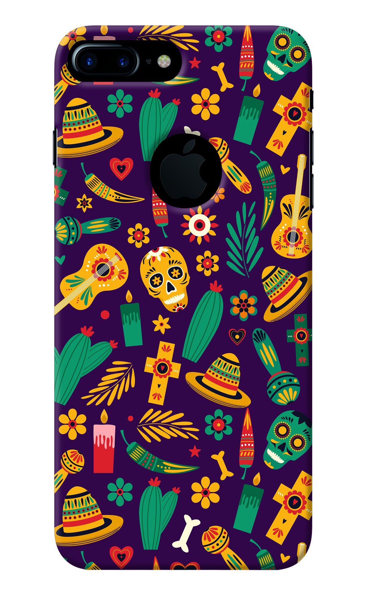 Mexican Artwork iPhone 7 Plus Logocut Back Cover