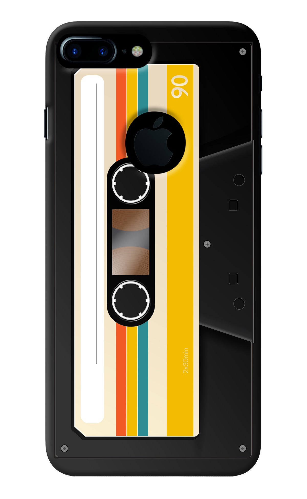 Tape Cassette iPhone 7 Plus Logocut Back Cover