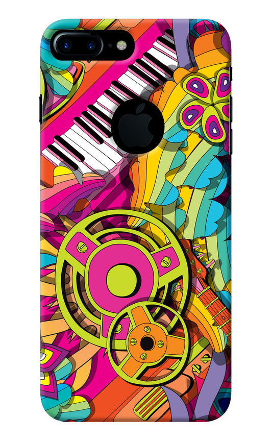 Music Doodle iPhone 7 Plus Logocut Back Cover