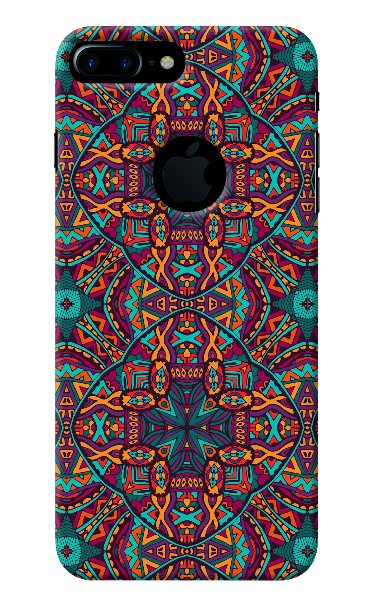 Colour Mandala iPhone 7 Plus Logocut Back Cover