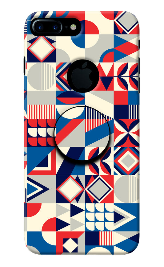 Colorful Pattern iPhone 7 Plus Logocut Pop Case