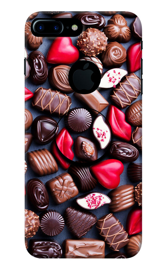 Chocolates iPhone 7 Plus Logocut Pop Case