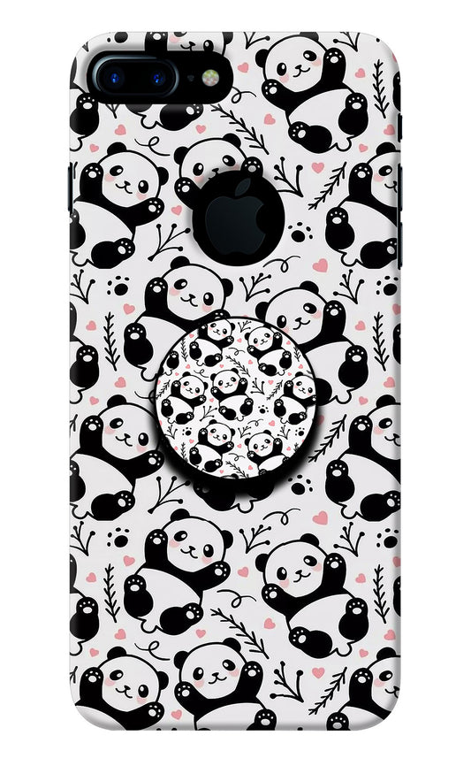 Cute Panda iPhone 7 Plus Logocut Pop Case
