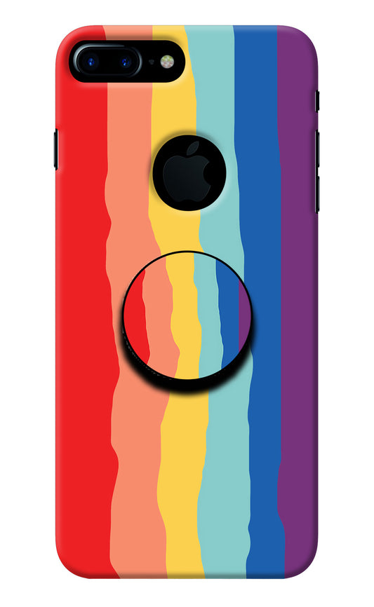 Rainbow iPhone 7 Plus Logocut Pop Case