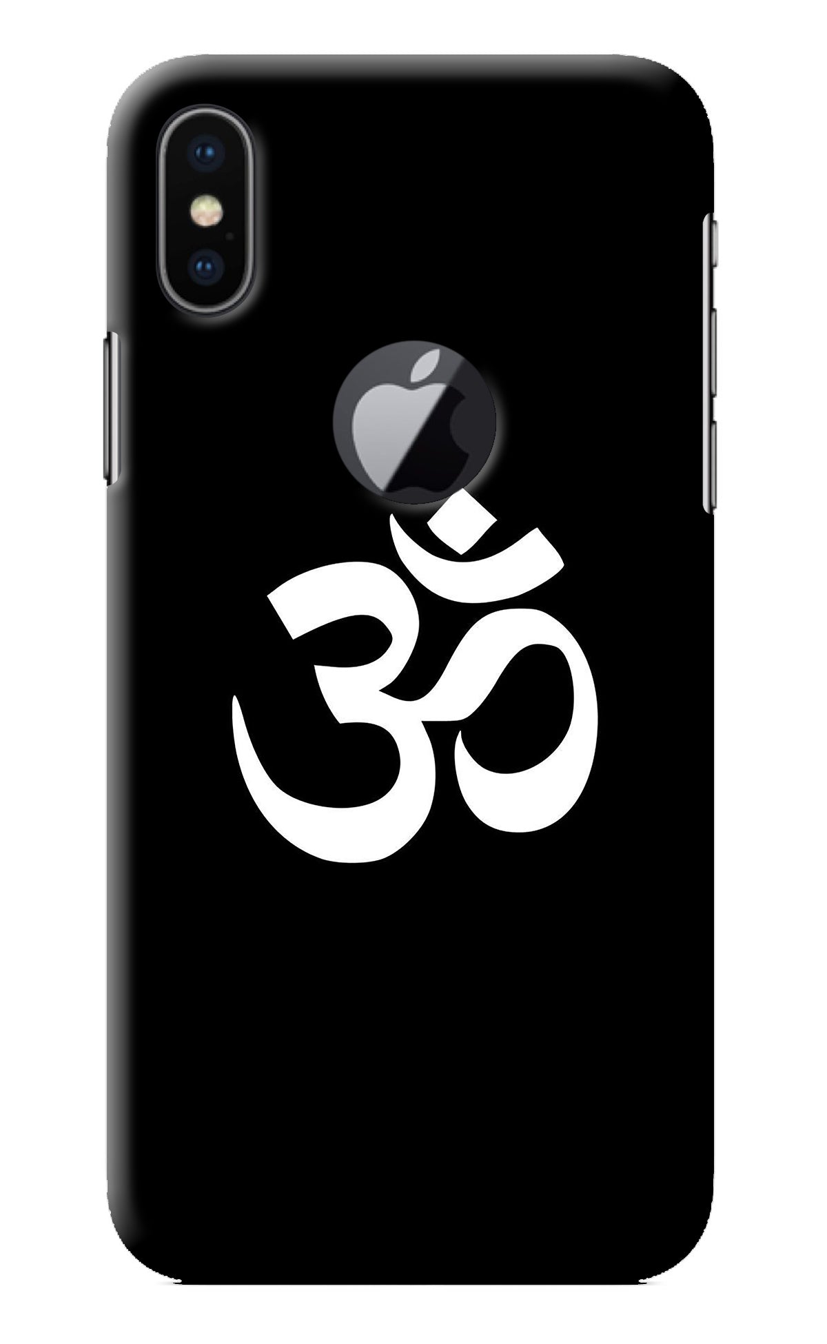 Om iPhone X Logocut Back Cover