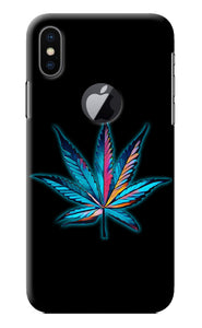 Weed iPhone X Logocut Back Cover