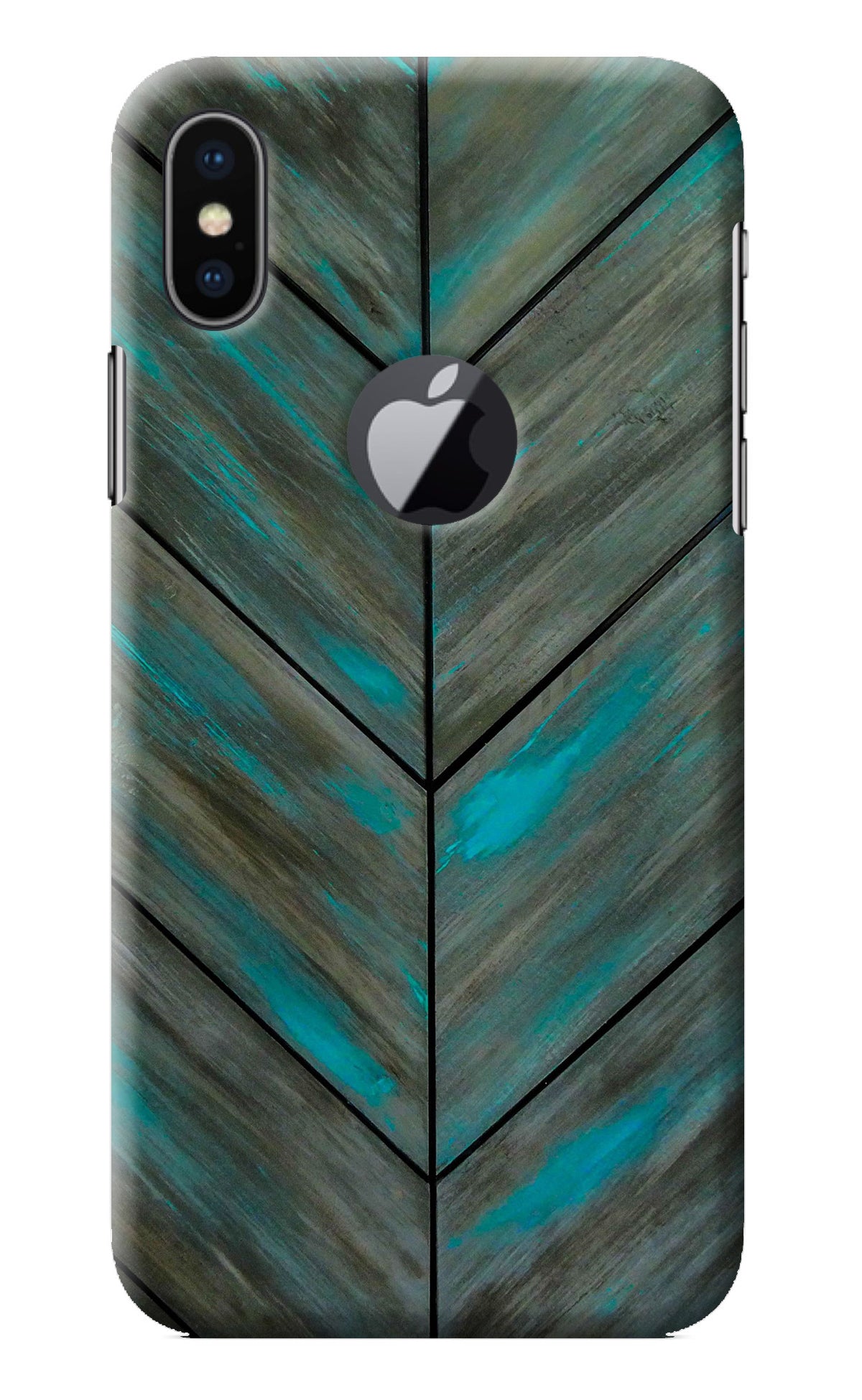 Pattern iPhone X Logocut Back Cover