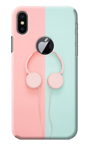 Music Lover iPhone X Logocut Back Cover