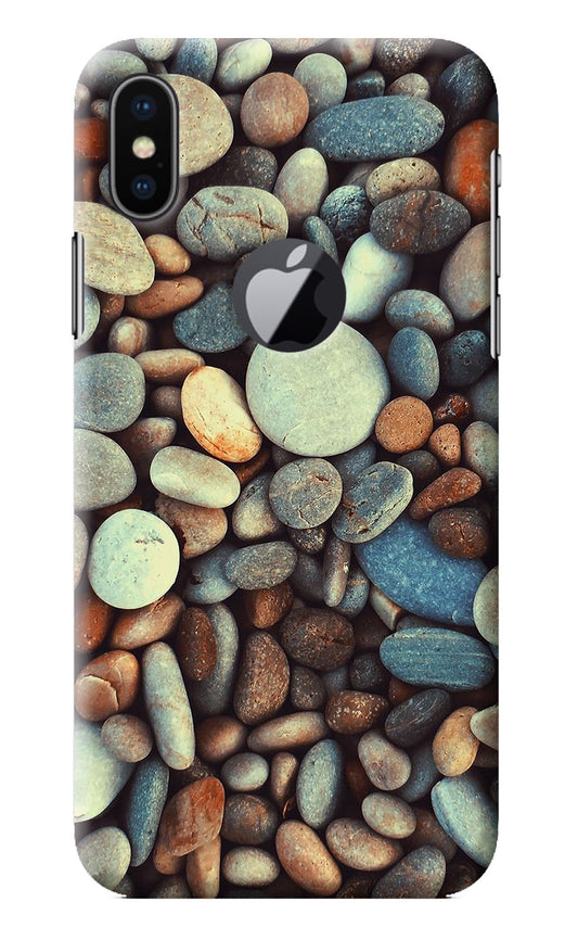 Pebble iPhone X Logocut Back Cover