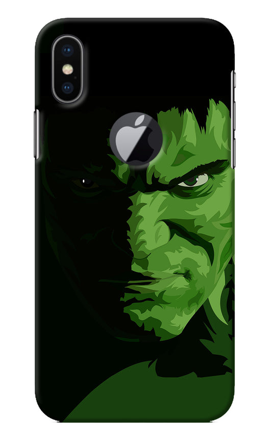 HULK iPhone X Logocut Back Cover