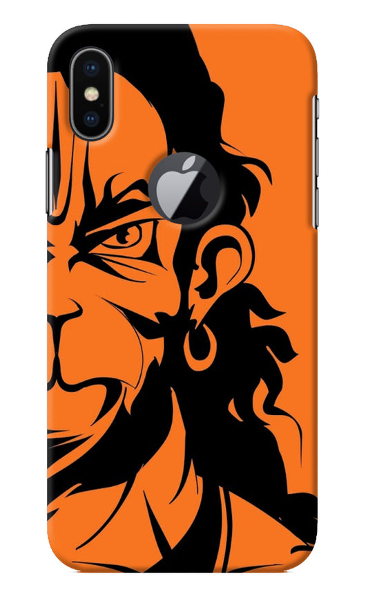 Hanuman iPhone X Logocut Back Cover