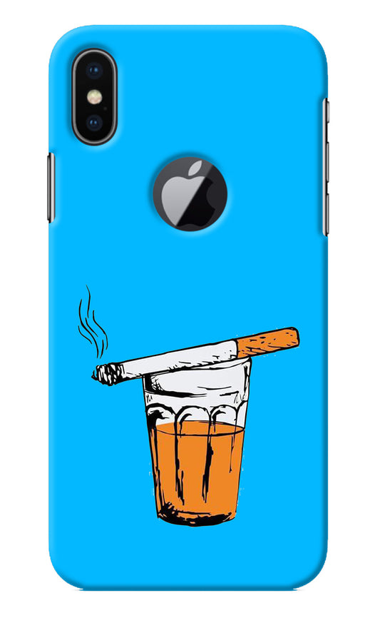 Chai Sutta iPhone X Logocut Back Cover