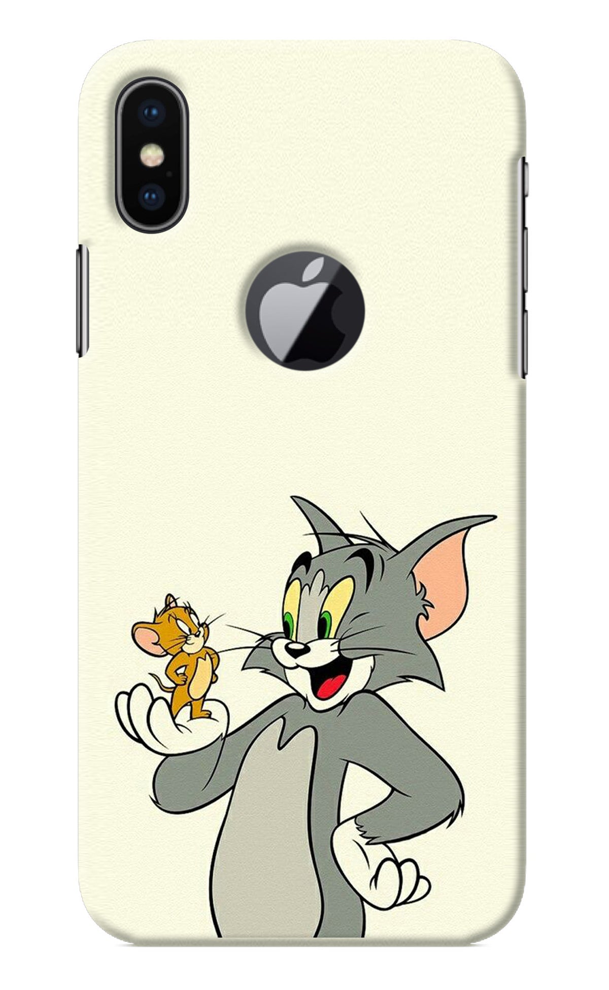 Tom & Jerry iPhone X Logocut Back Cover