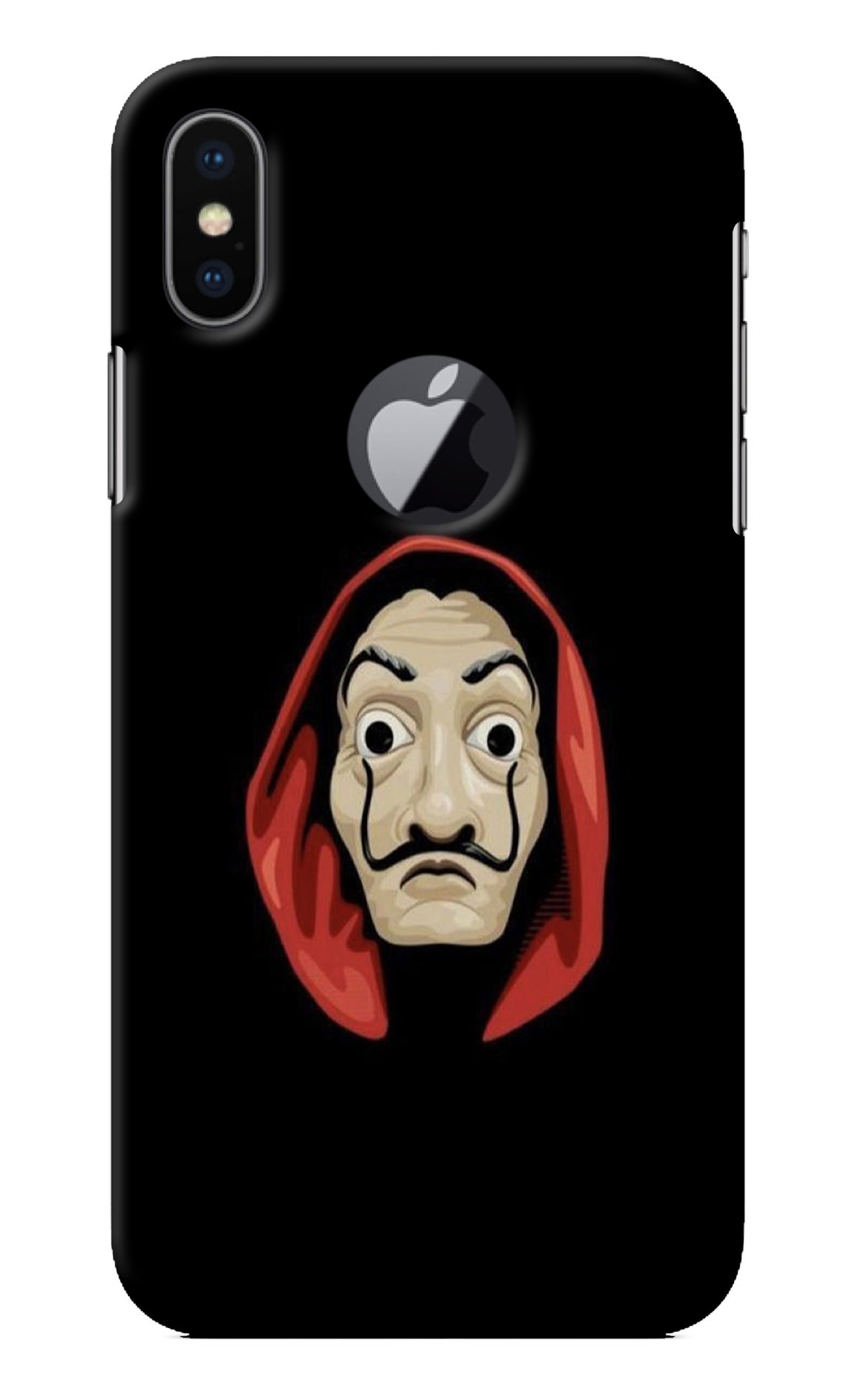 Money Heist iPhone X Logocut Back Cover