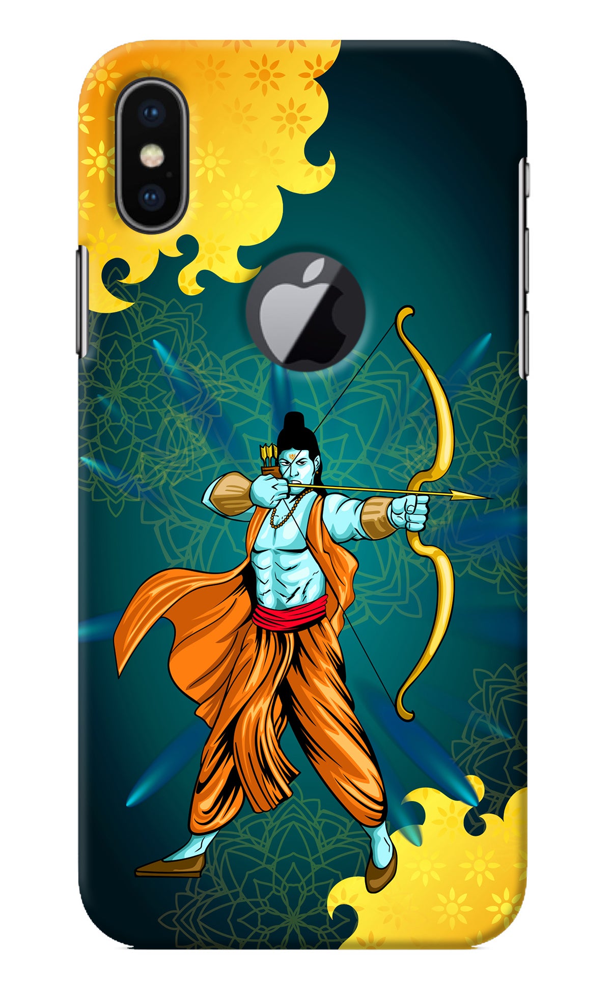 Lord Ram - 6 iPhone X Logocut Back Cover