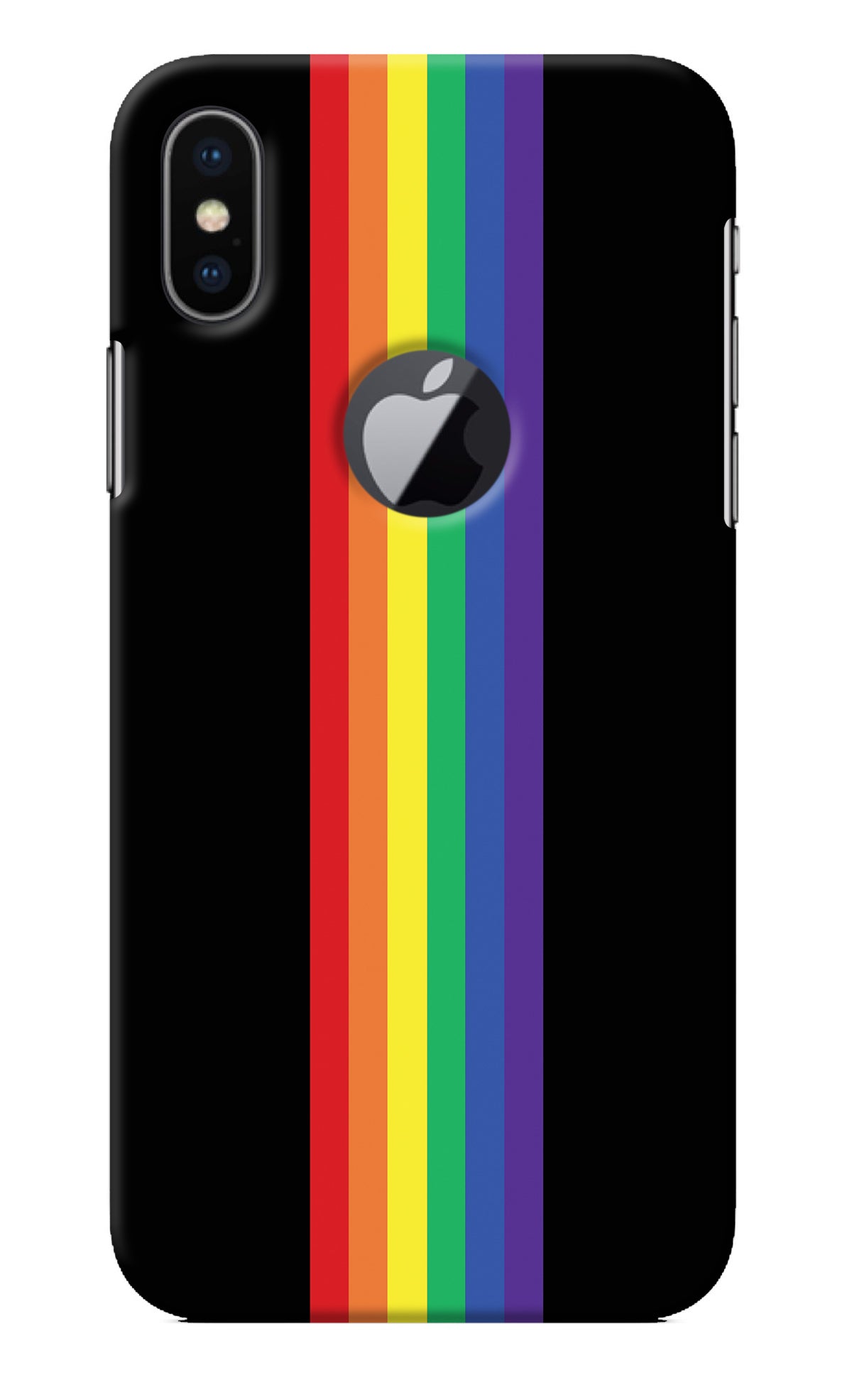 Pride iPhone X Logocut Back Cover