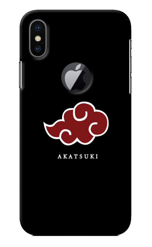 Akatsuki iPhone X Logocut Back Cover