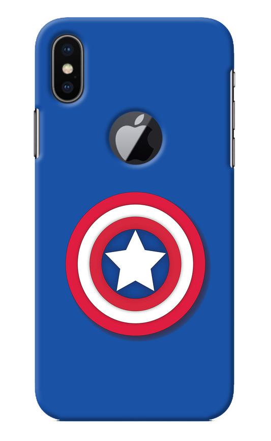 Shield iPhone X Logocut Back Cover