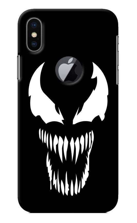 Venom iPhone X Logocut Back Cover