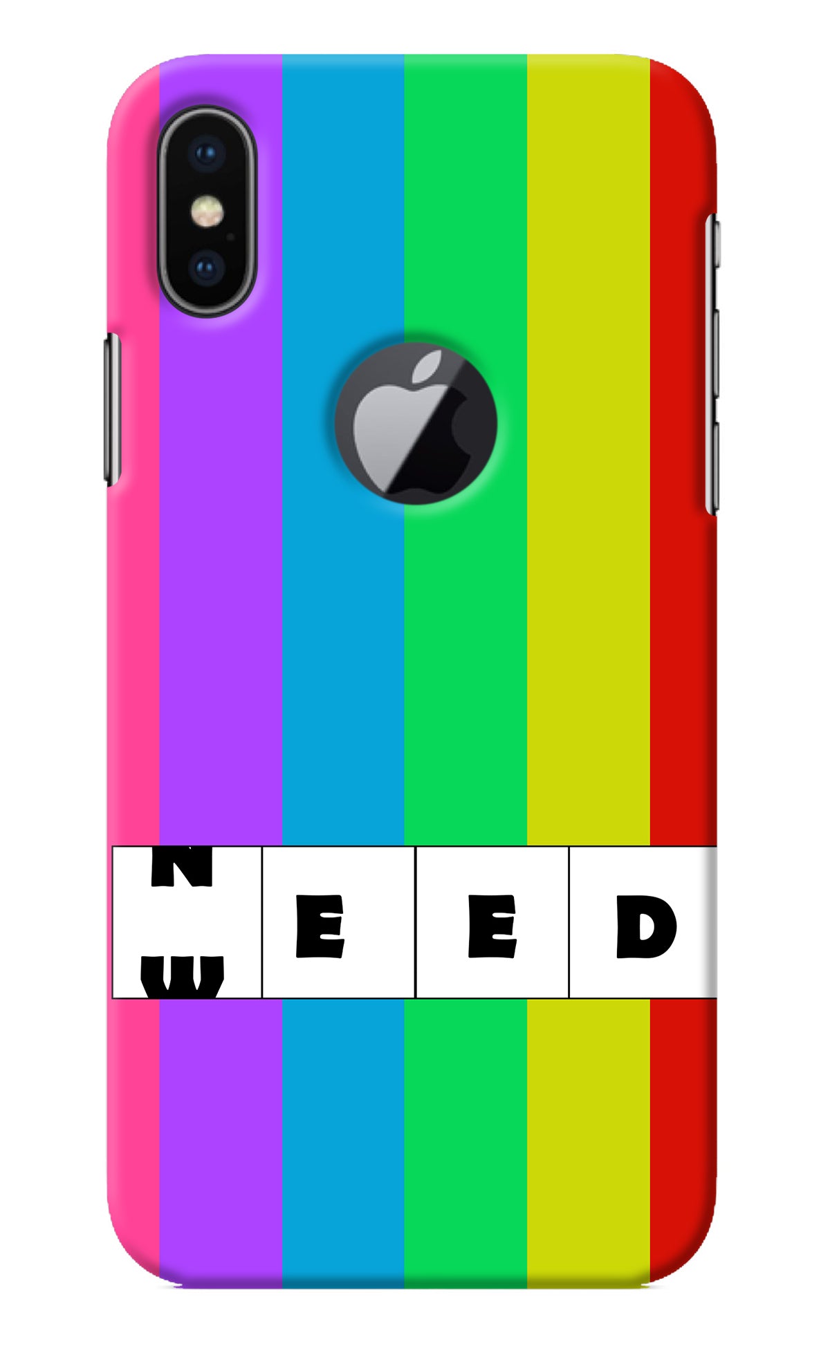 Need Weed iPhone X Logocut Back Cover