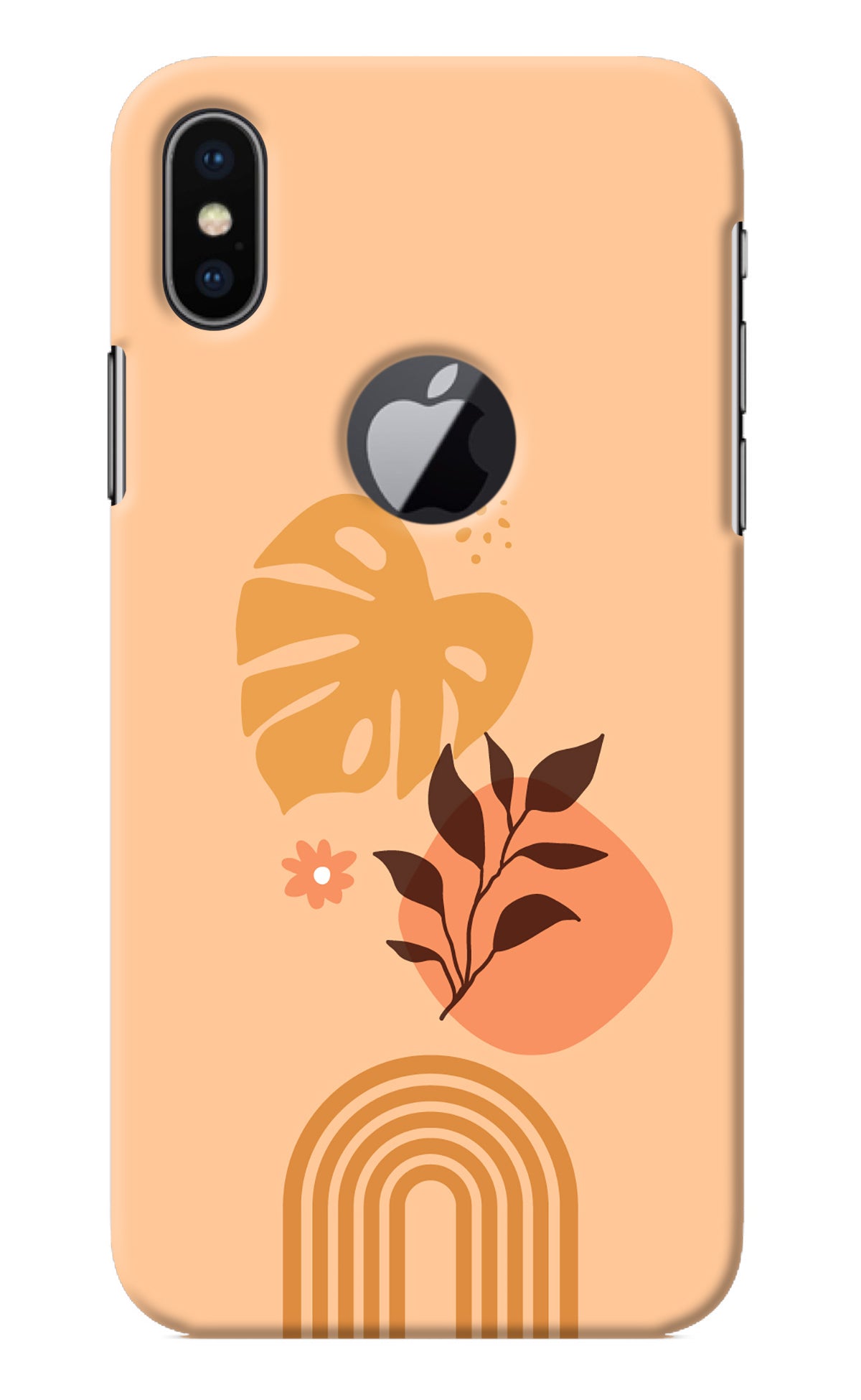 Bohemian Art iPhone X Logocut Back Cover