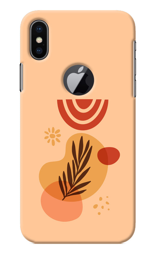 Bohemian Style iPhone X Logocut Back Cover