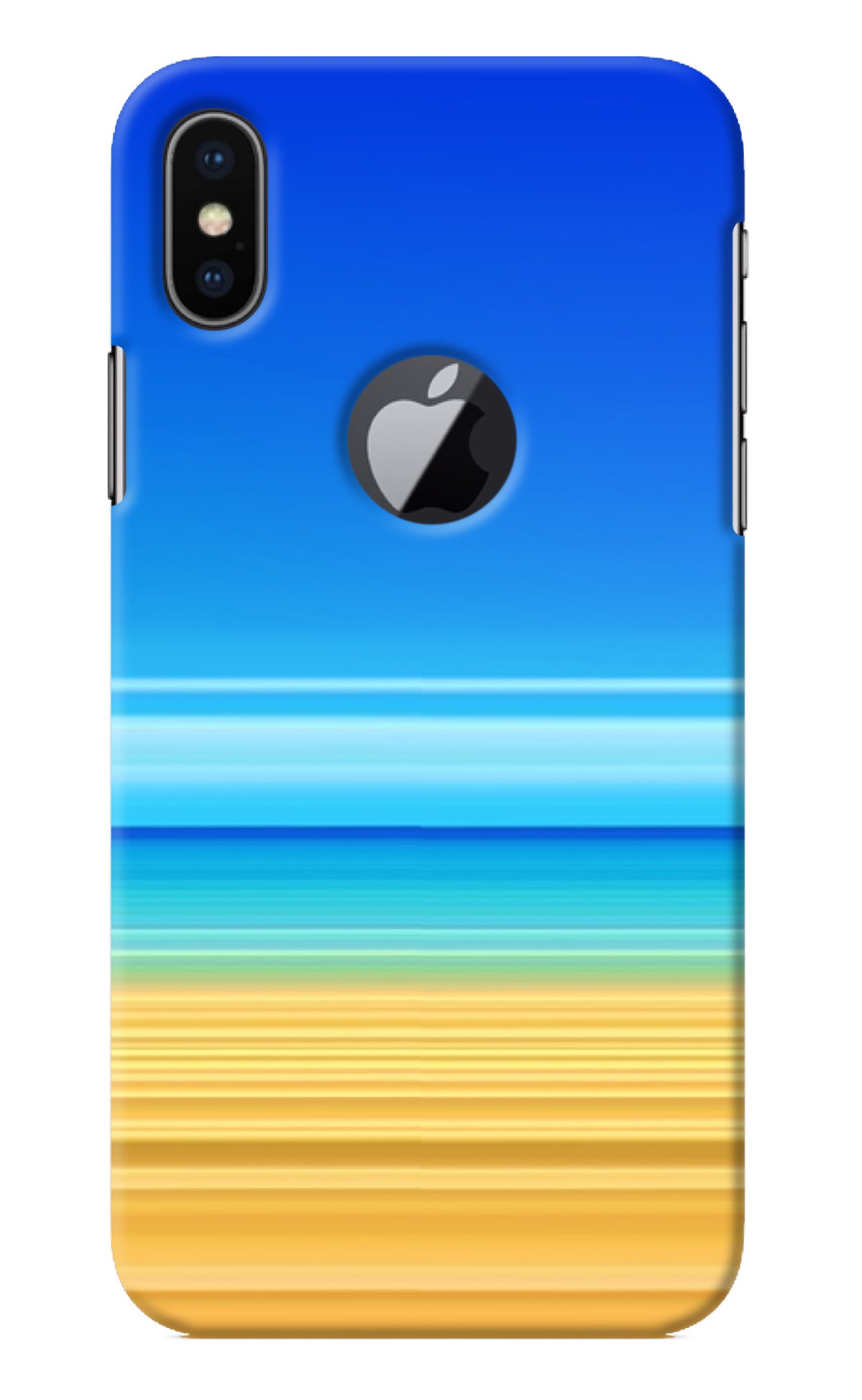 Beach Art iPhone X Logocut Back Cover