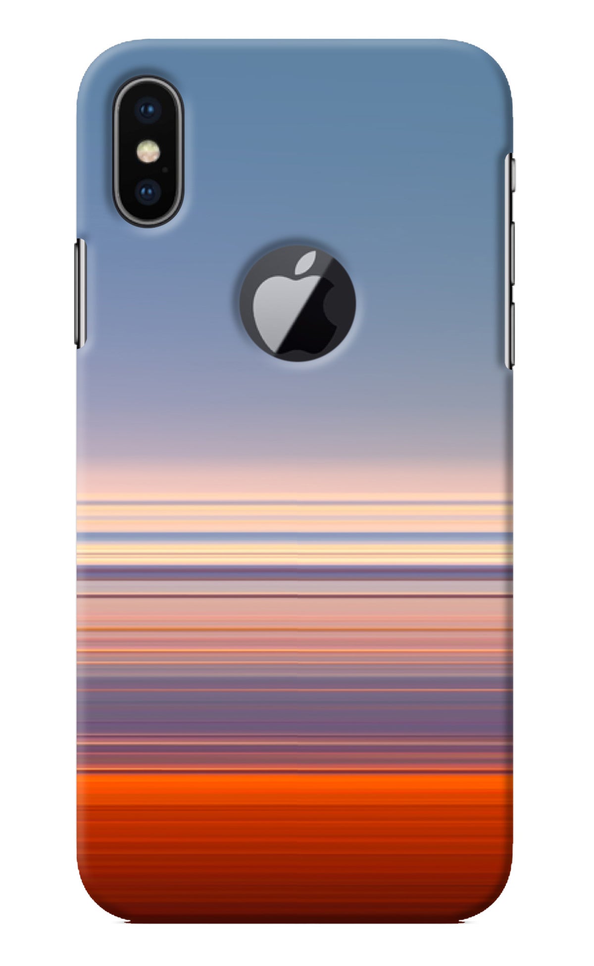 Morning Colors iPhone X Logocut Back Cover