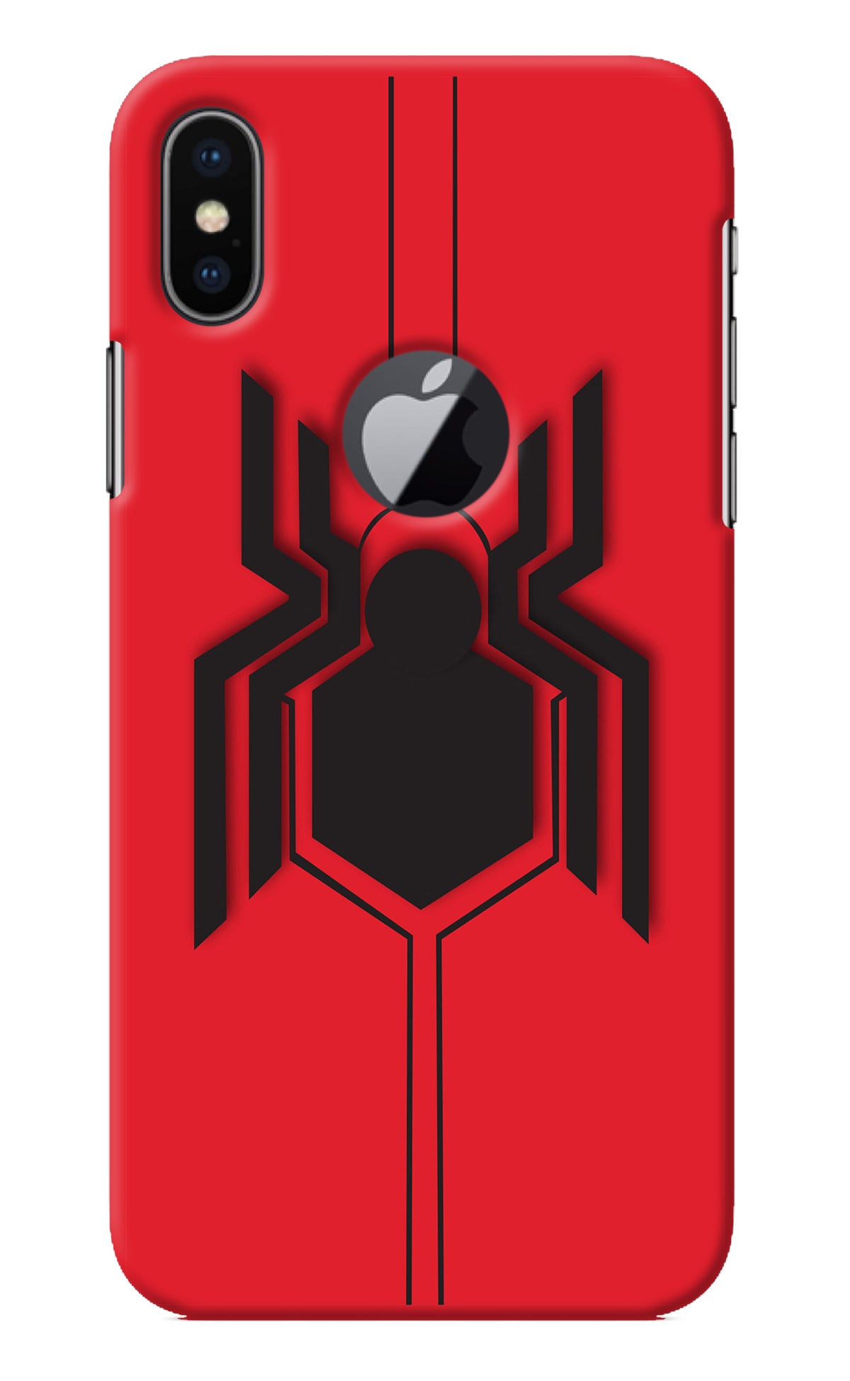 Spider iPhone X Logocut Back Cover