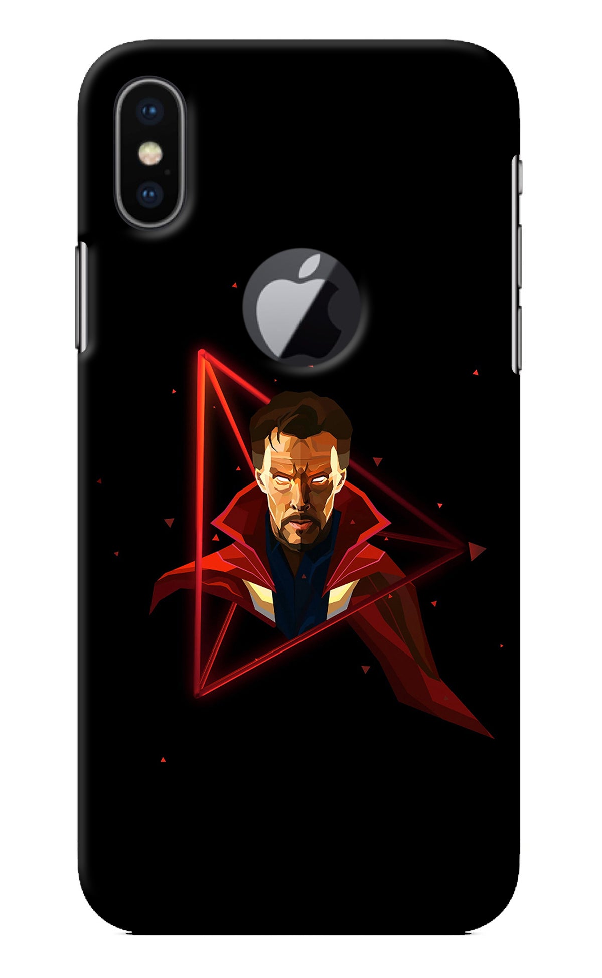 Doctor Ordinary iPhone X Logocut Back Cover