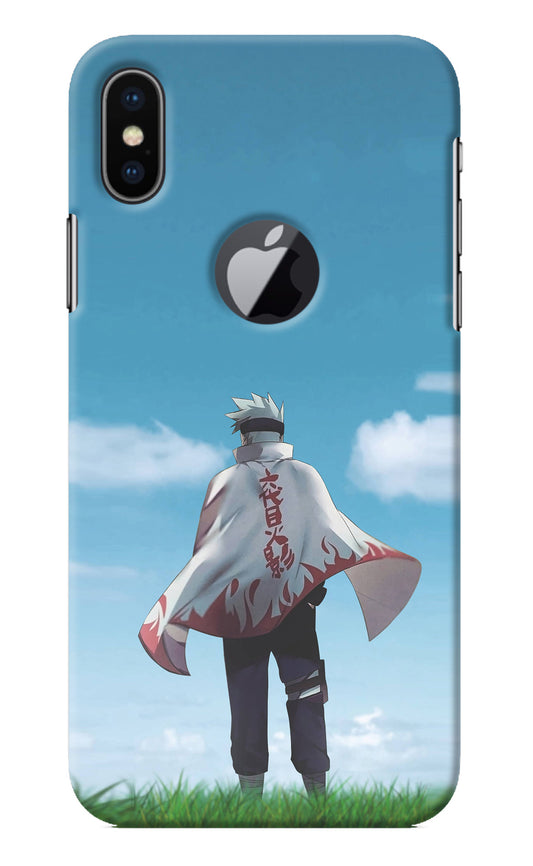 Kakashi iPhone X Logocut Back Cover