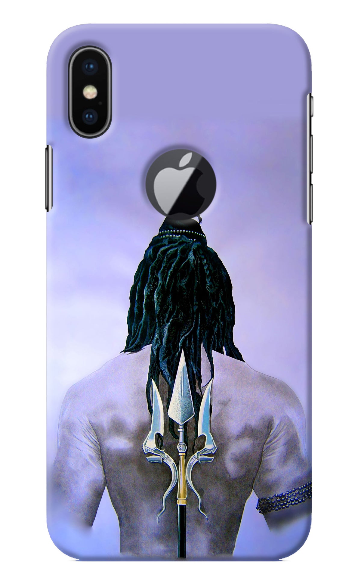 Shiva iPhone X Logocut Back Cover