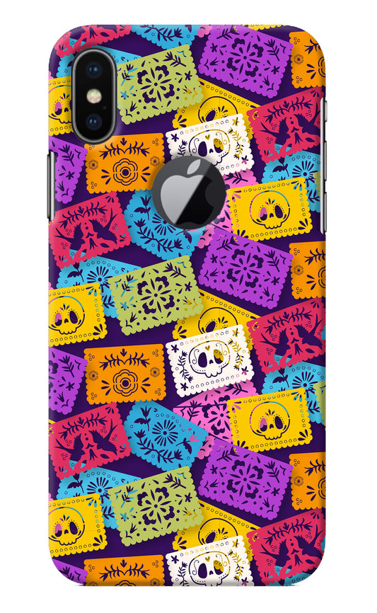 Mexican Pattern iPhone X Logocut Back Cover