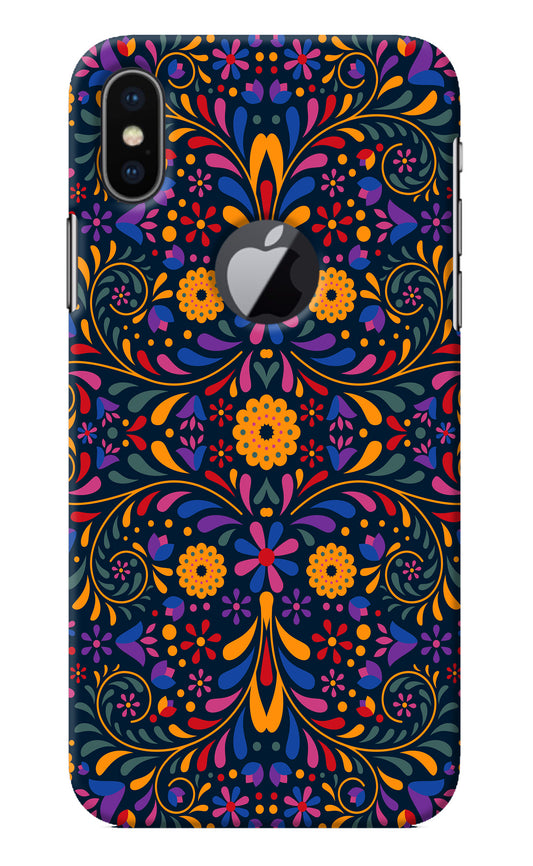 Mexican Art iPhone X Logocut Back Cover