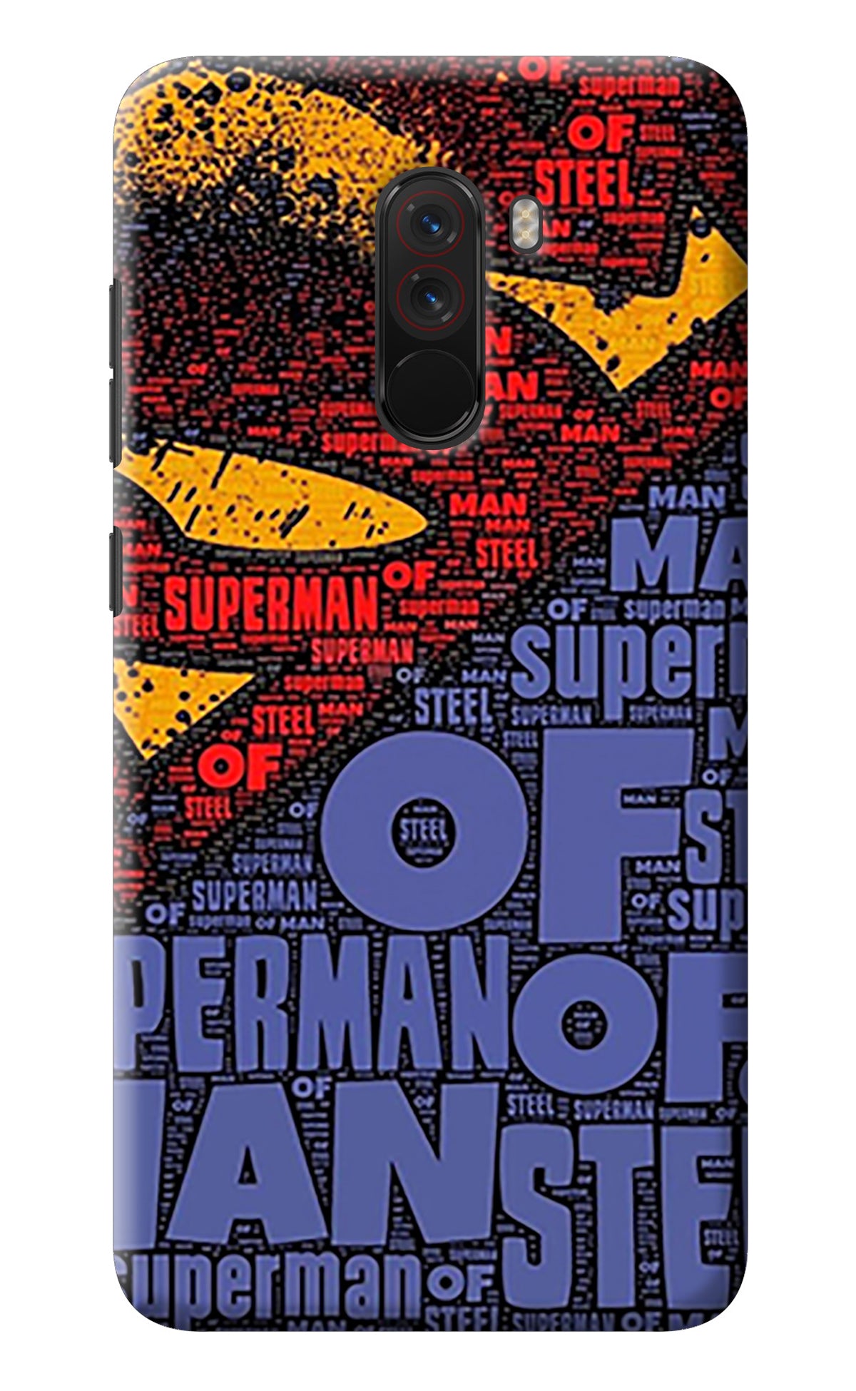Superman Poco F1 Back Cover