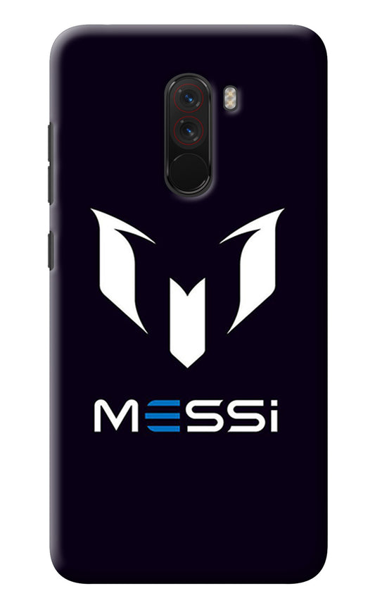 Messi Logo Poco F1 Back Cover