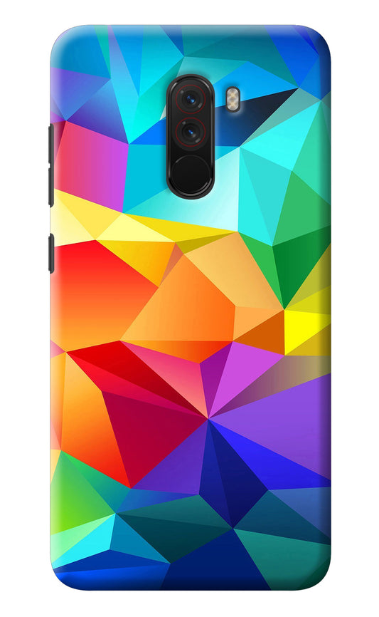 Abstract Pattern Poco F1 Back Cover