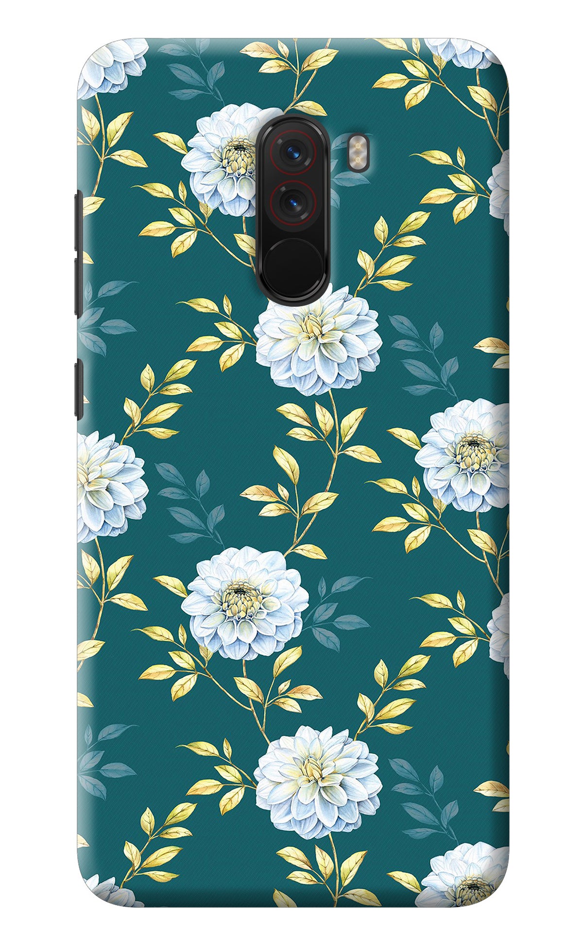 Flowers Poco F1 Back Cover